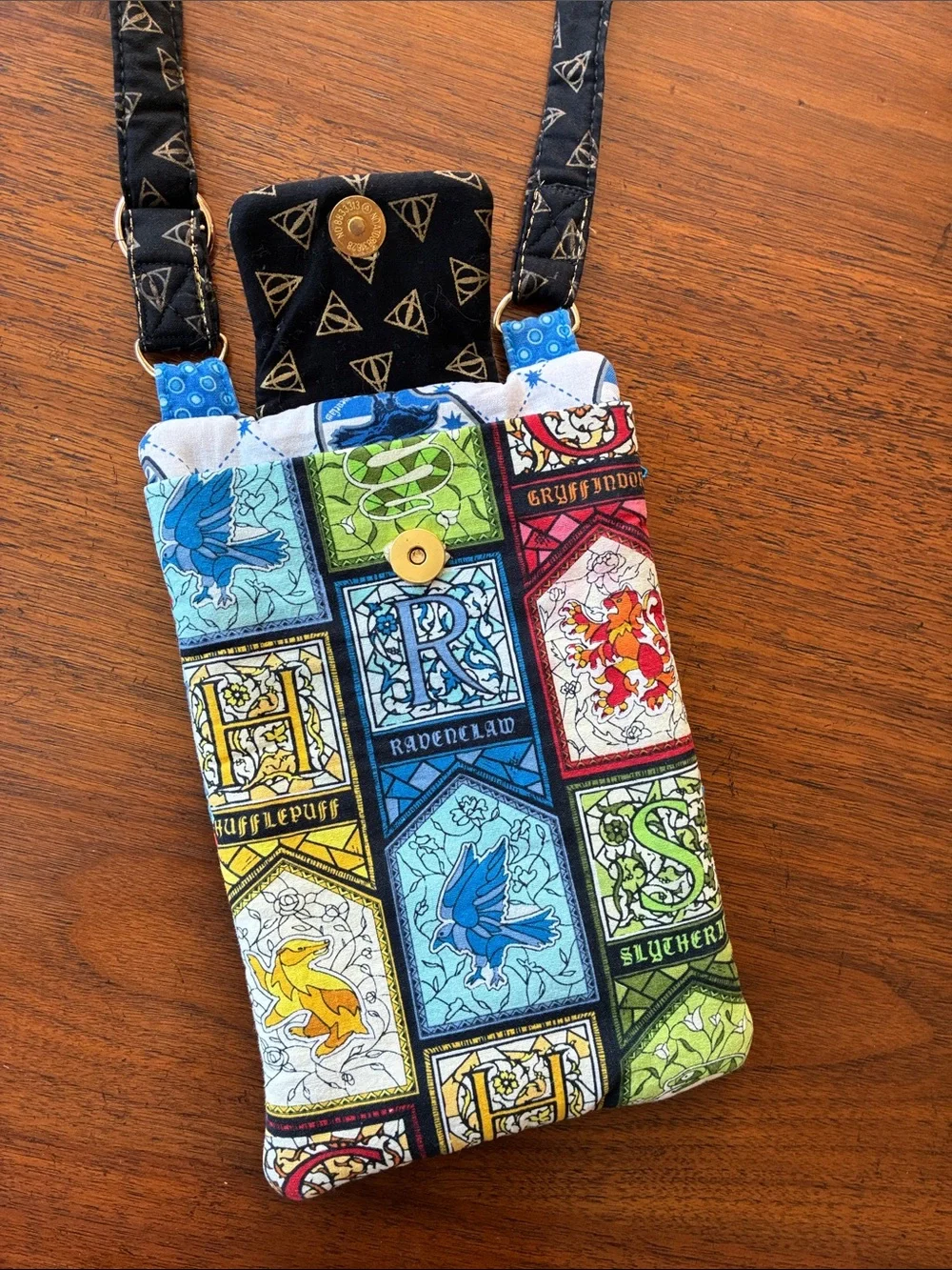 Harry Potter handmade crossbody quilted